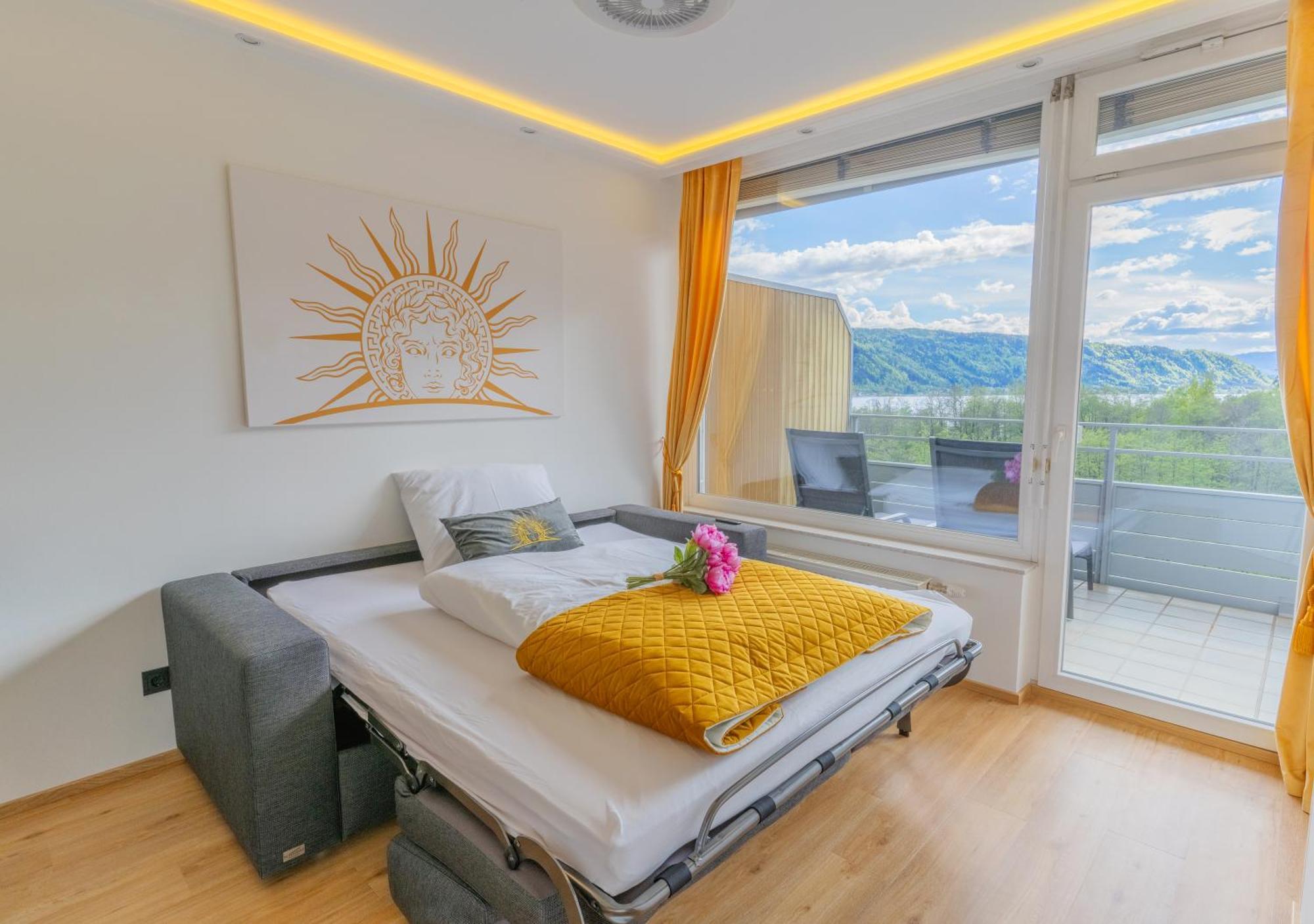 Ct-Gold Penthouse Bodensdorf Amatera Privater Seezugang Hallenbad, Skiarena Gerlitzen Exteriör bild