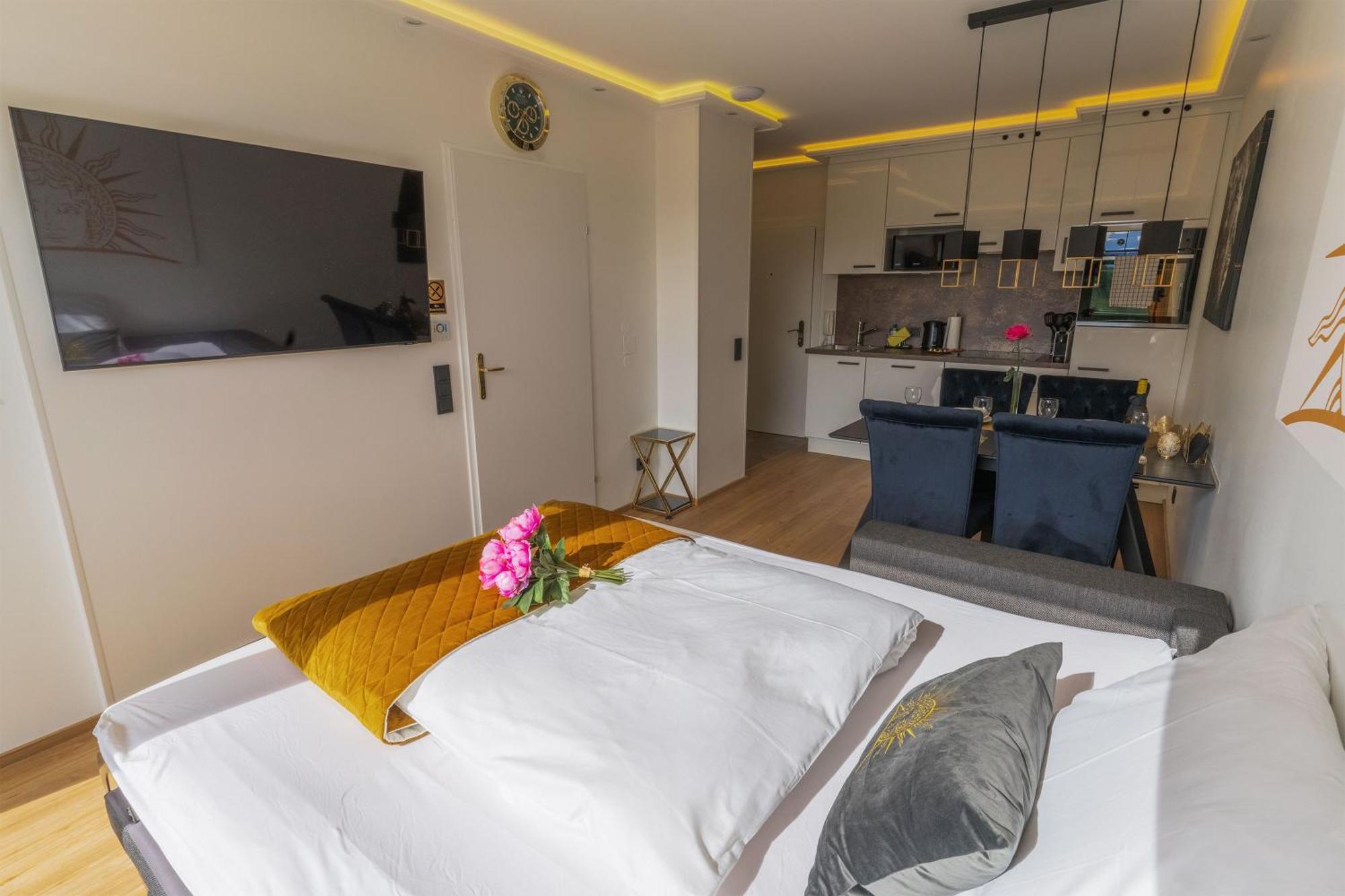 Ct-Gold Penthouse Bodensdorf Amatera Privater Seezugang Hallenbad, Skiarena Gerlitzen Exteriör bild