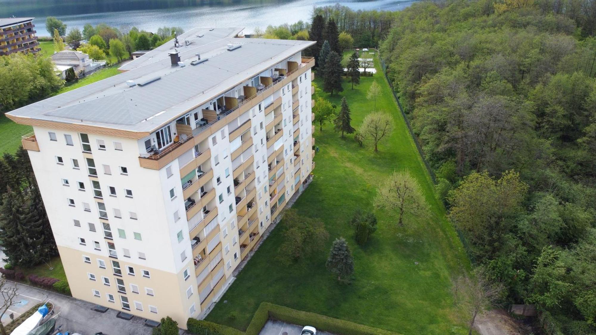 Ct-Gold Penthouse Bodensdorf Amatera Privater Seezugang Hallenbad, Skiarena Gerlitzen Exteriör bild