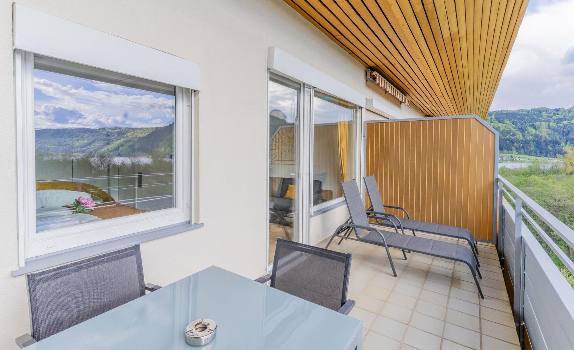 Ct-Gold Penthouse Bodensdorf Amatera Privater Seezugang Hallenbad, Skiarena Gerlitzen Exteriör bild